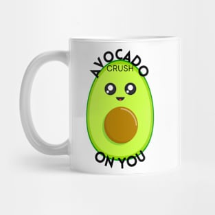 Avocado Cute Food Sticker Mug